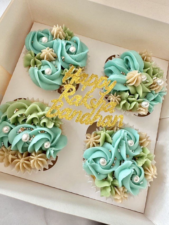 Raksha Bandhan Cupcakes