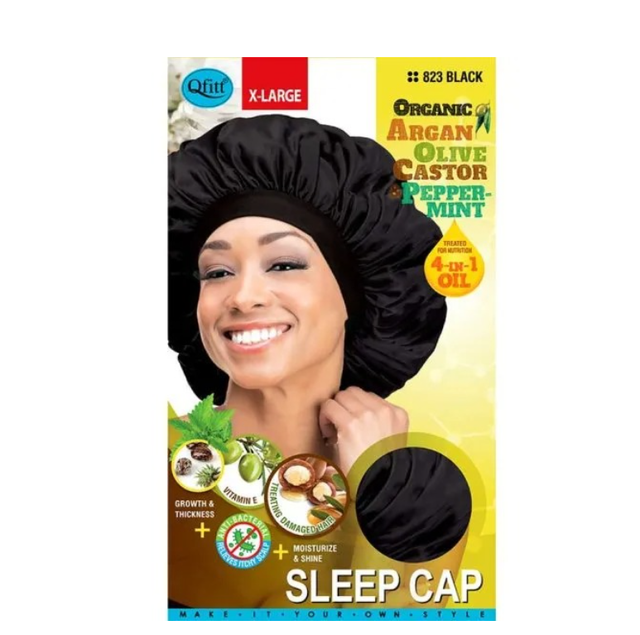  Qfitt: Ogn Sleep Cap X Large - Black (823)