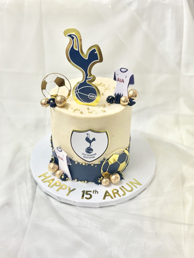 Tottenham SpursFootball Birthday Cake