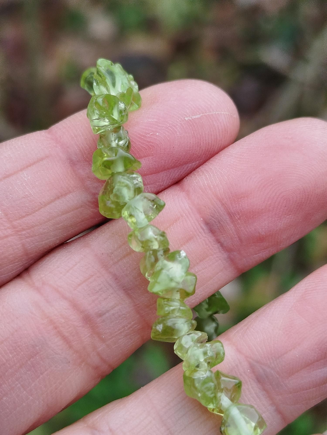 Bracelet  Peridot enfant 
