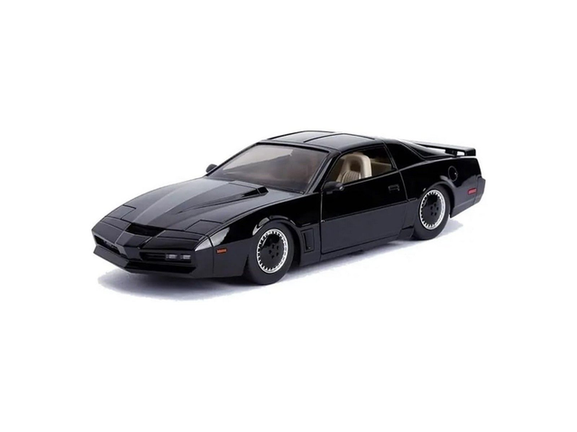 PONTIAC TRANS AM W/LED  HEAT BLACK HOLLYWOOD RIDES  1982 Jada 30086 1/24