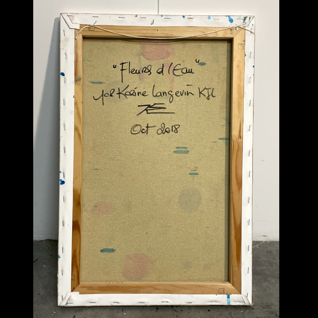 Fleurs d’eau - 40x60cm - 2018