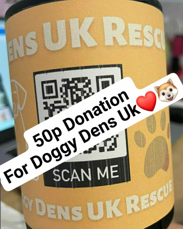 🐶❤50p DONATION FOR DOGGY DENS UK🐶❤