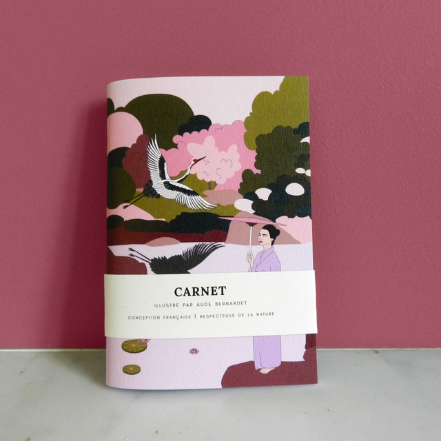 06 Collection Japon - Carnet - Jardin japonais