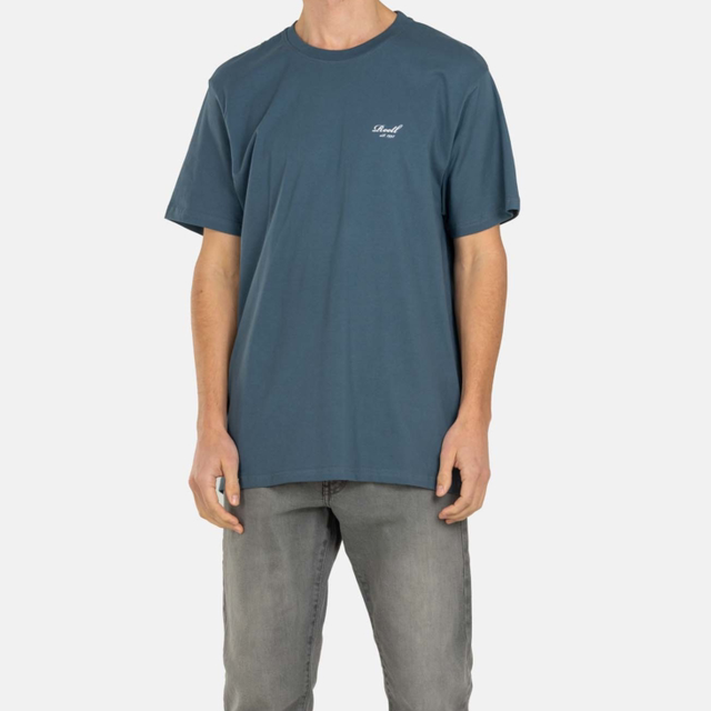 Reell Staple Logo T-Shirt Space Blue 