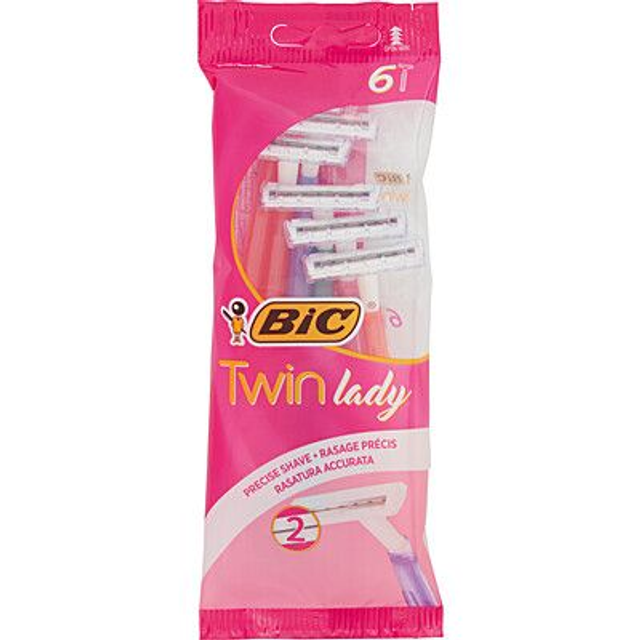 BIC LAMETTE TWIN LADY/6PZ
