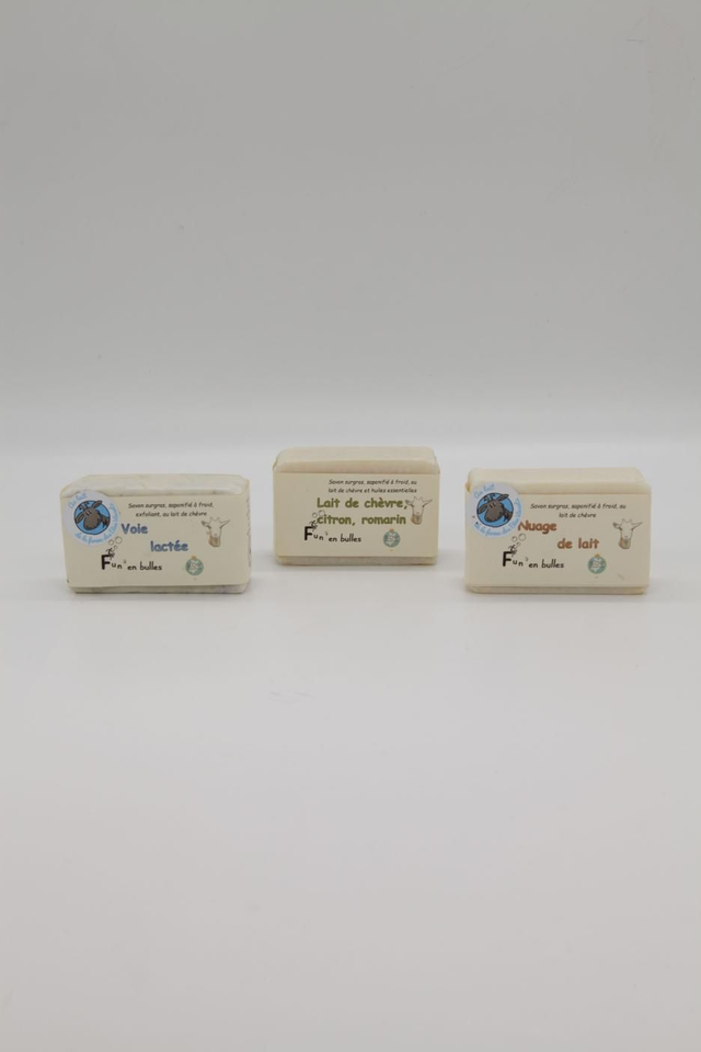 Savon au lait de chèvre (saponifié à froid)
