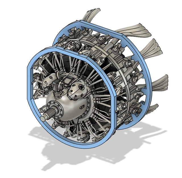 1/48 A/B-26 Invader & Counter Invader engines for ICM