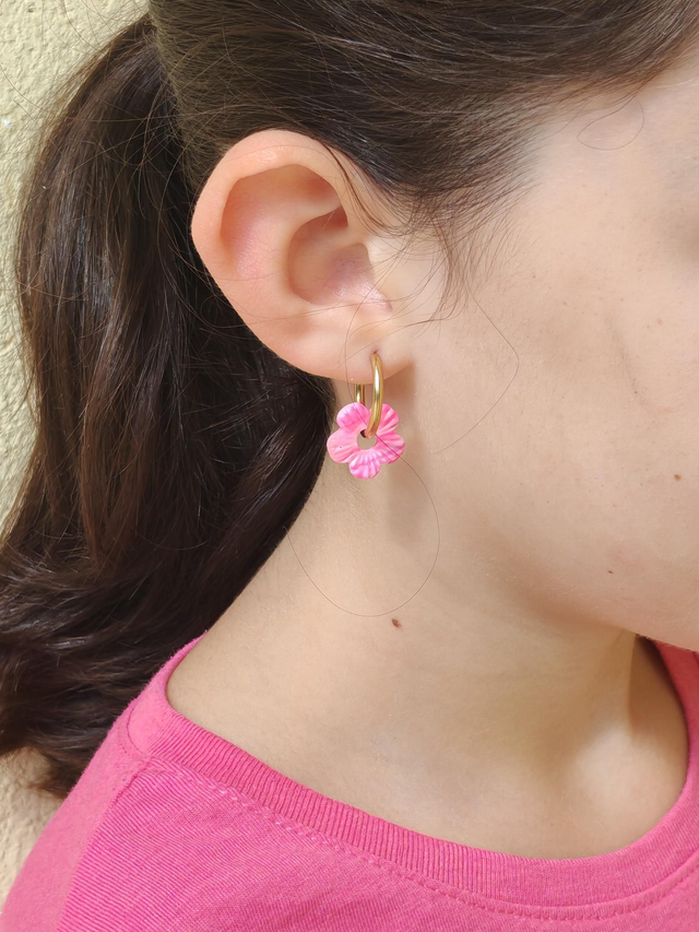 Mini CHOUPETTES Enfants Marbré rose