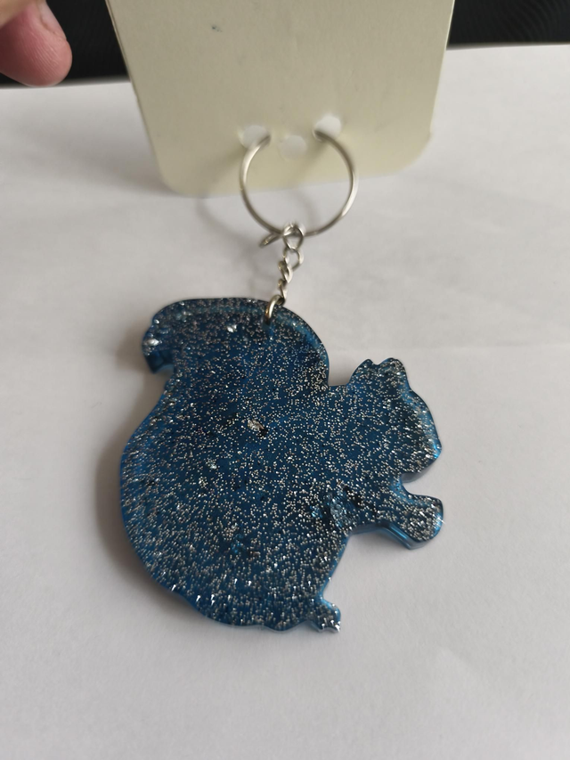 Porte-clé écureuil 