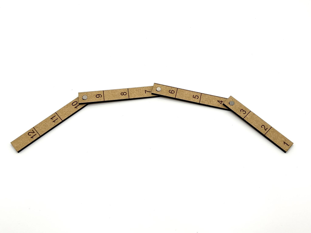 Réglette pliable pour AOS