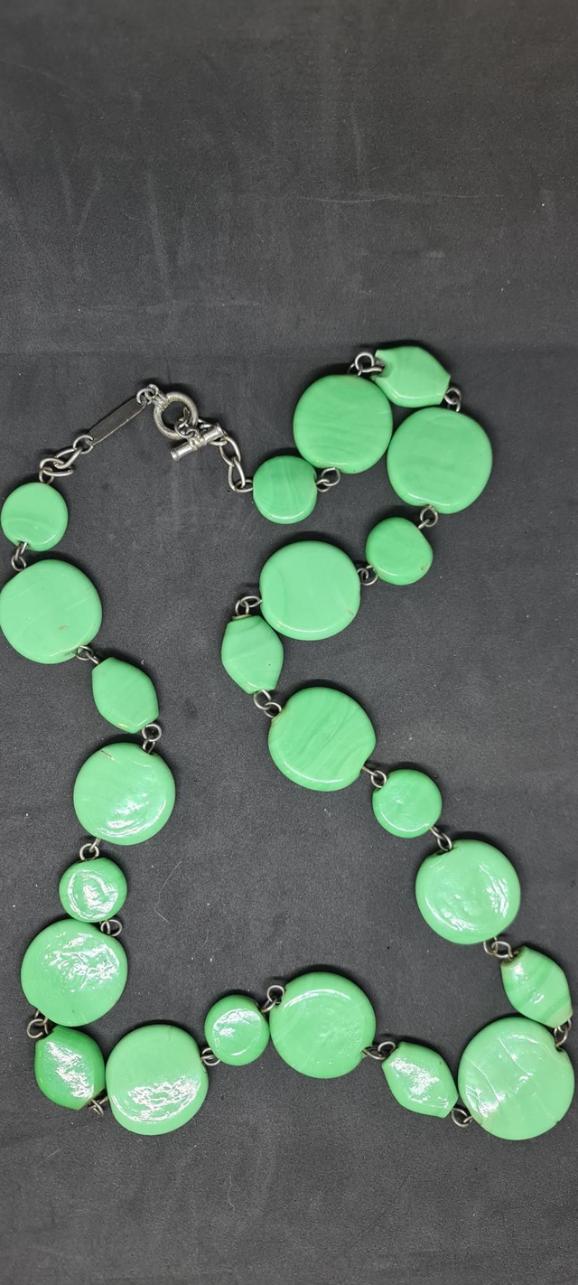Collier céramique verte Morgan 