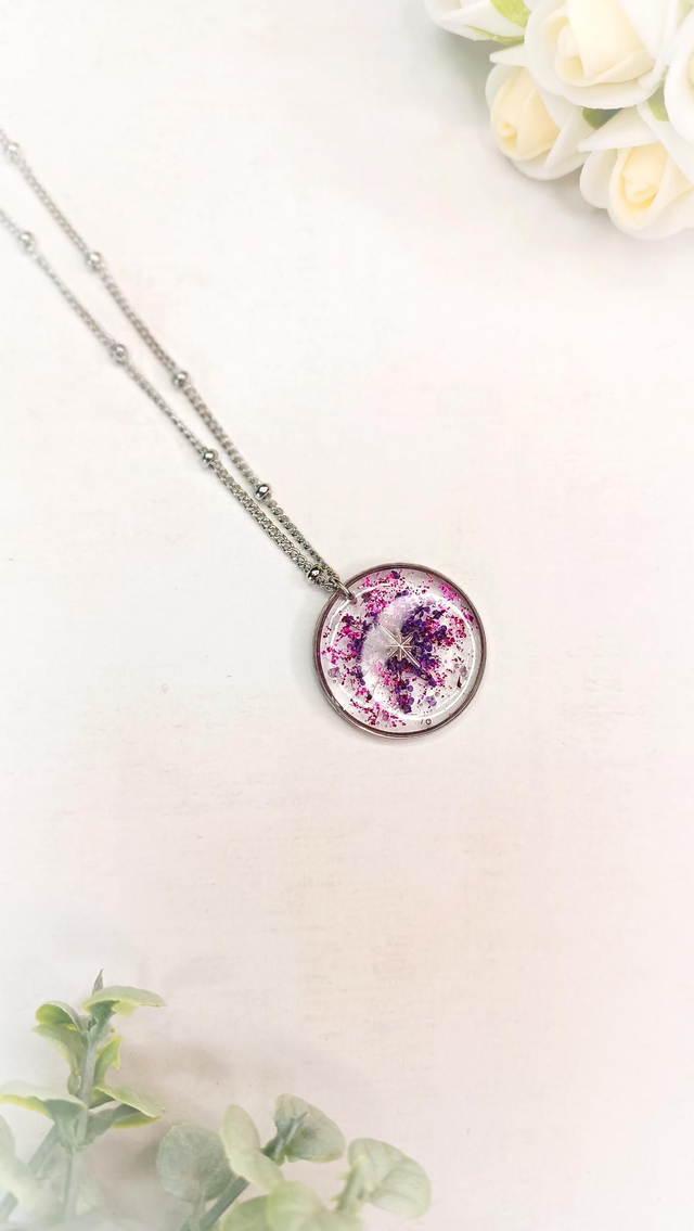 KALLISTA Argenté - Violet Campanule