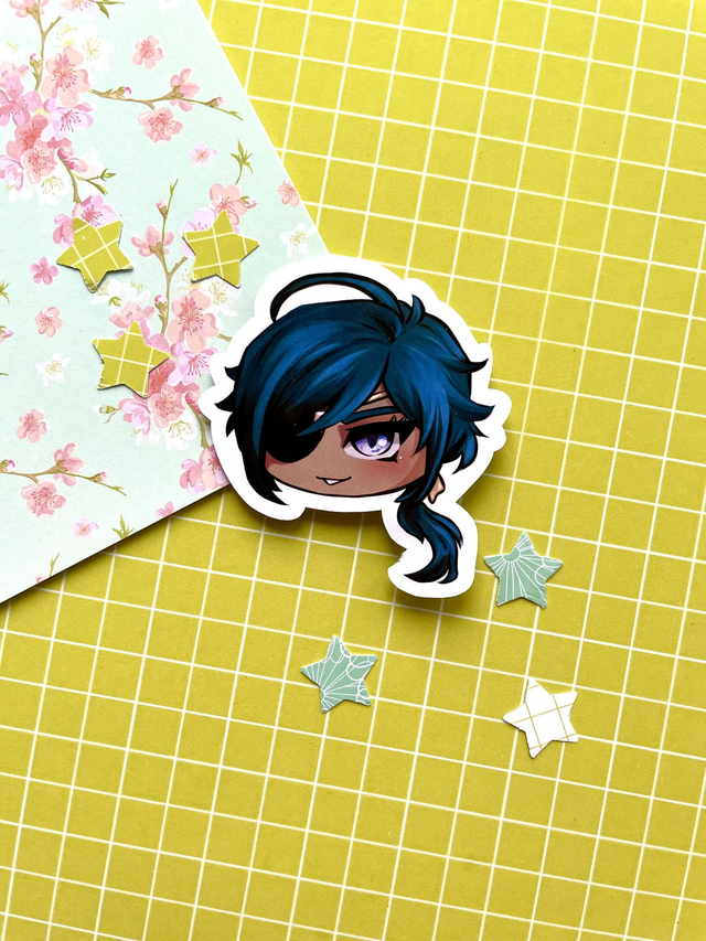 Kaeya Genshin Impact Sticker 