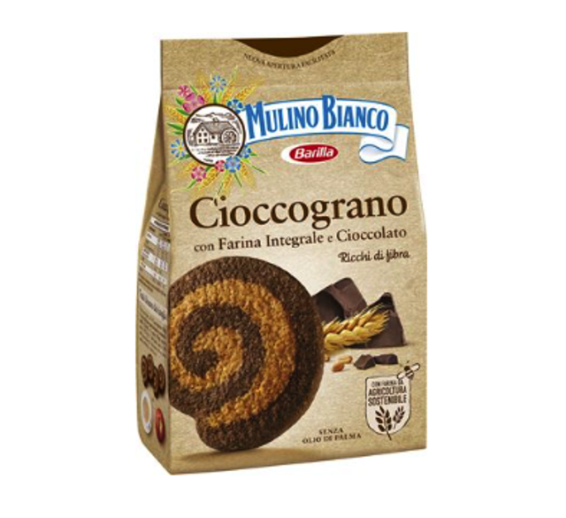 Mulino Bianco - Cioccograno teljes kiőrlésű keksz 330g
