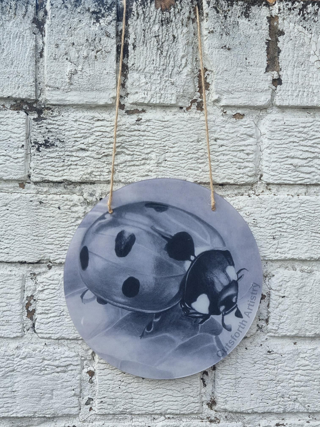 Ladybird Leaf | Wall Pendant