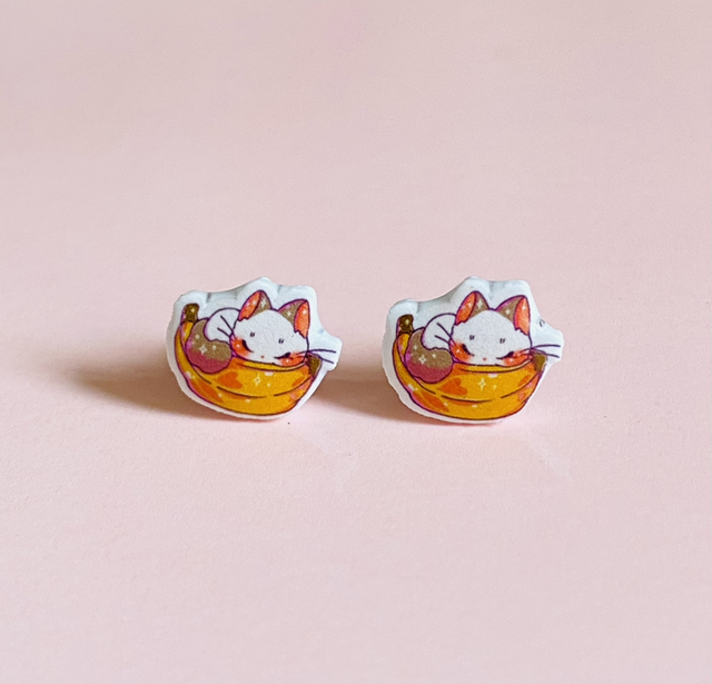 Boucles d’oreilles Neko
