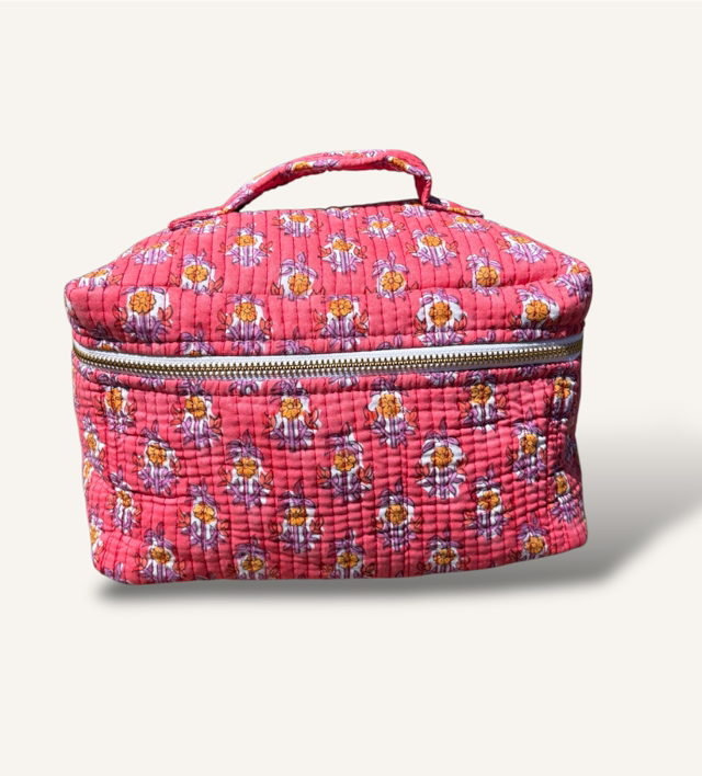 Hot Pink Vanity Bag