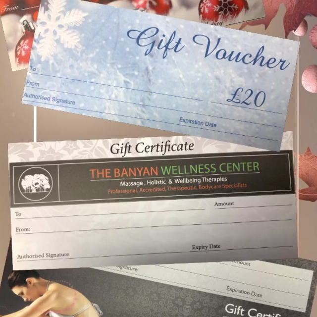 Centre Gift Vouchers- purchase amount
