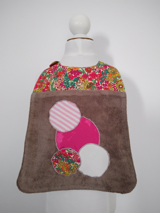 Bavoir Liberty Fleuri