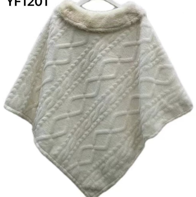 Mantella in ciniglia