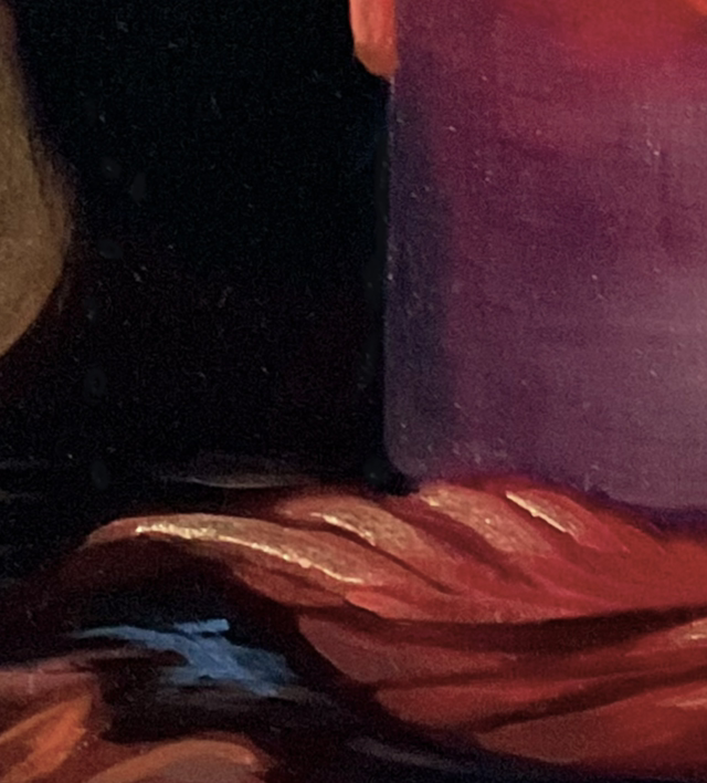 Original Painting Autumn Leaves Everlasting Candle