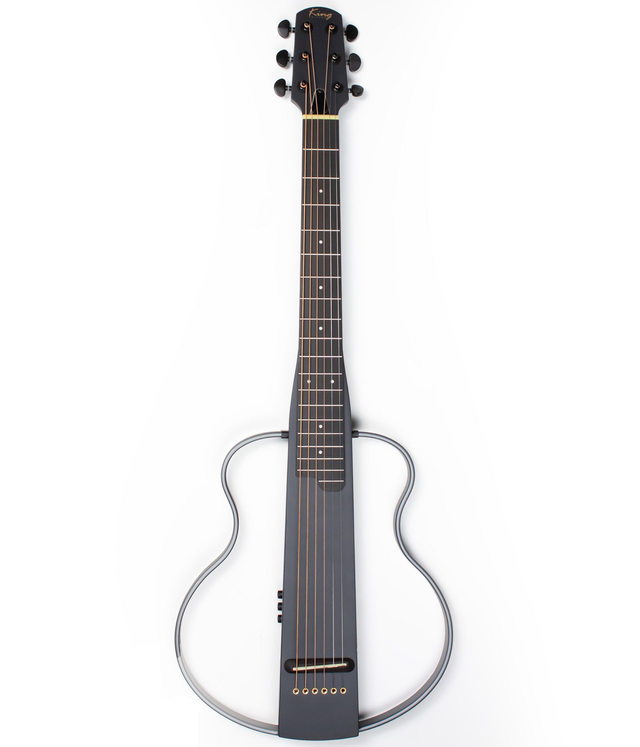 KING GUITARS AS-301 SILENT BLACK SATIN