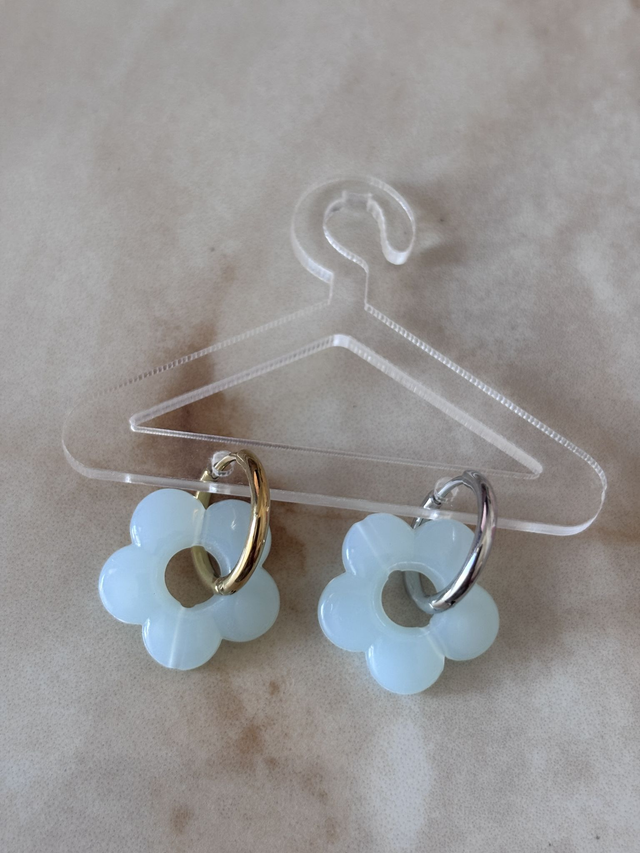 Boucles d'oreilles - Grande fleur