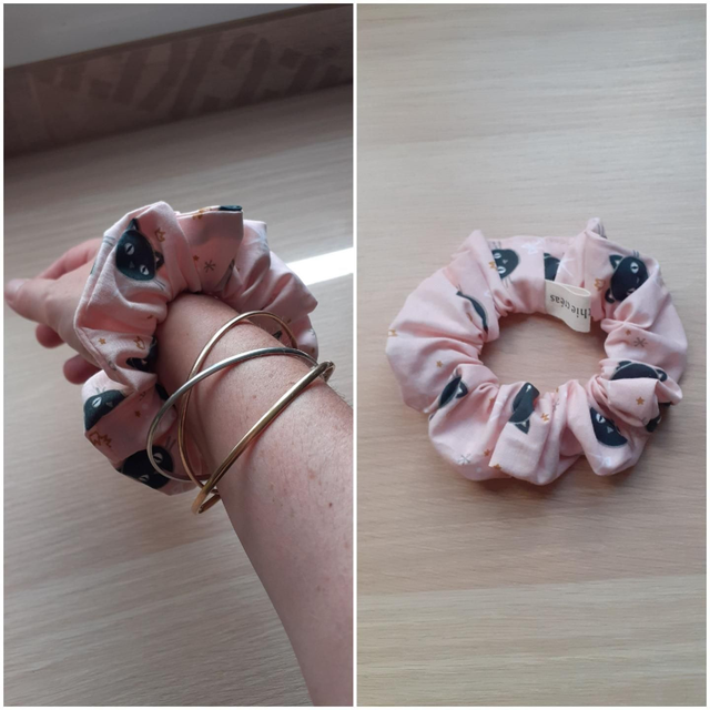 Chouchou à Cheveux Chat