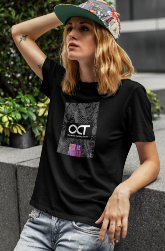 Teeshirt OCT Heart black and pink