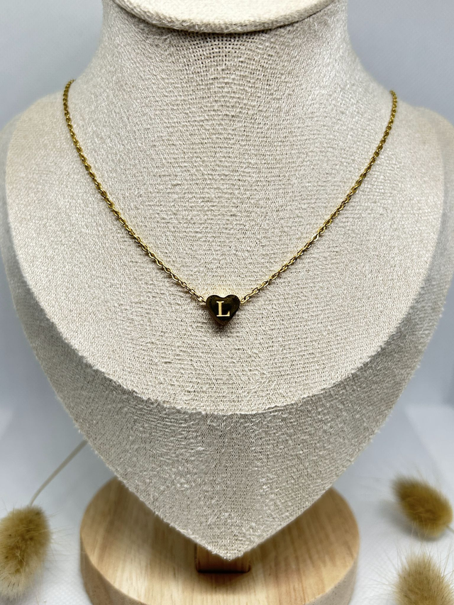 Collier "Littera" doré