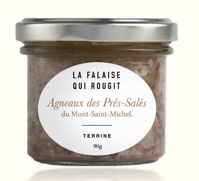Terrine d'Agneau pré-salés 90g Falaise qui rougit