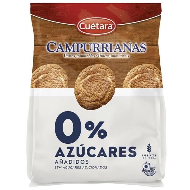 Cuetara Galletas Campurrianas Mini 0% Azucar 132g