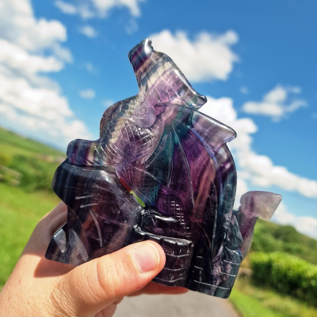 Fluorite Dragon 