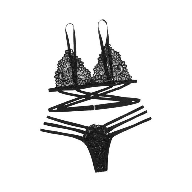 Set de Lencería Zafiro - Negro