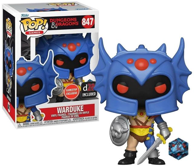 Funko Pop! Vinyl Figurine Dungeons & Dragons - Warduke & Dice RS
