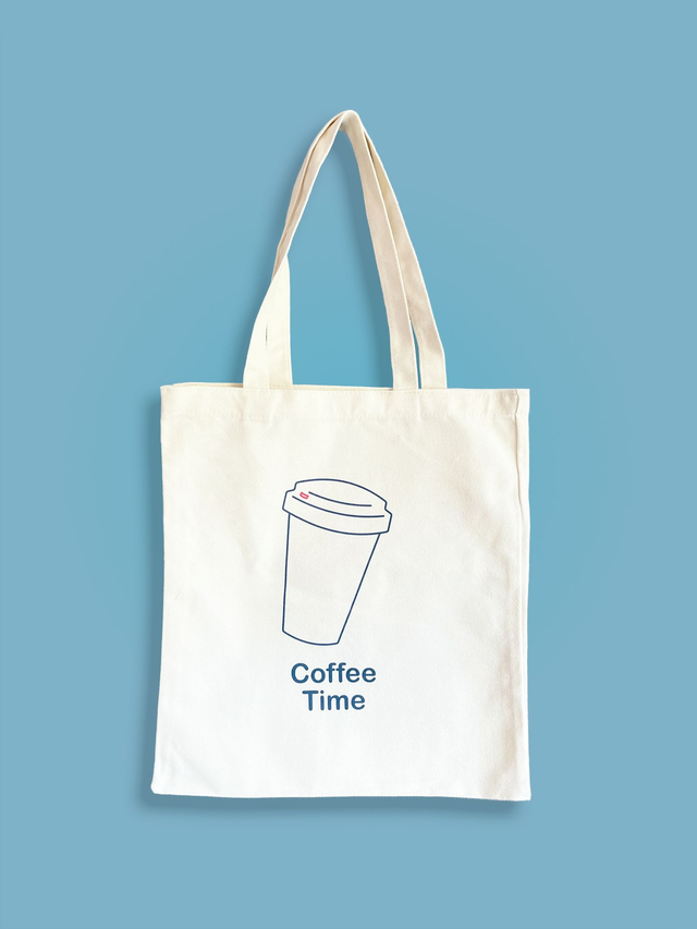 Tote bag Coffee Time