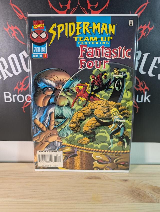 Spiderman Team Up Featuring Fantastic Four #3 1996