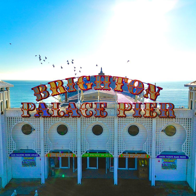 Brighton Beach Collection Greetings Card - Brighton Palace Pier