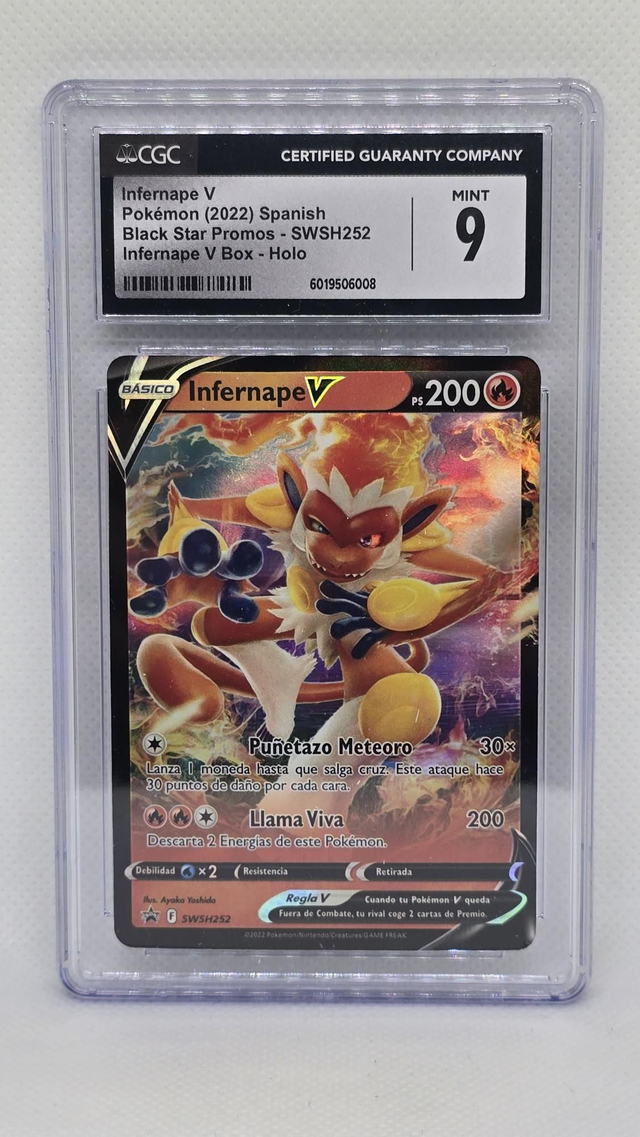 INFERNAPE V , PROMO V BOX 2022 ESP  [CGC 9]