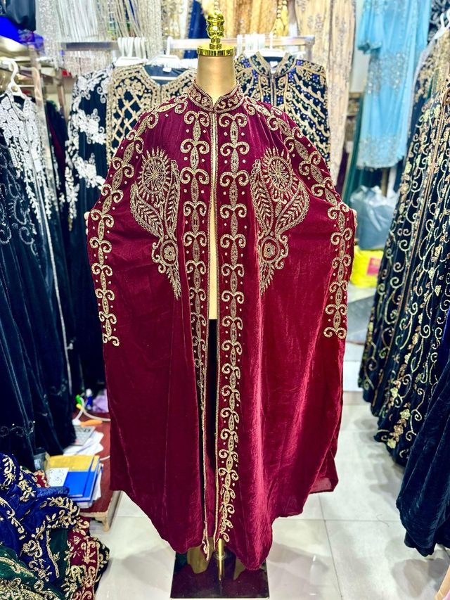 Cape velours VIP rouge 