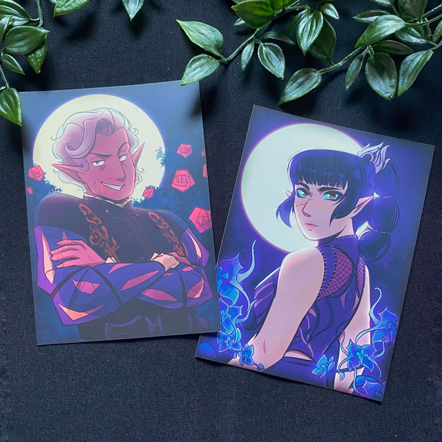 Baldur's Gate 3 Companion A6 Print