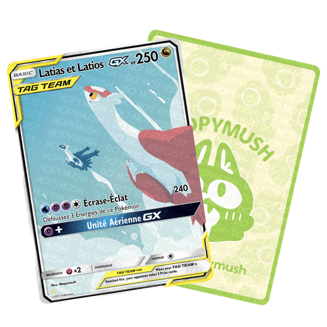 Carte PKM Latios Latias 