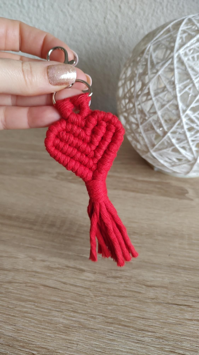 Porte-clé coeur • Rouge