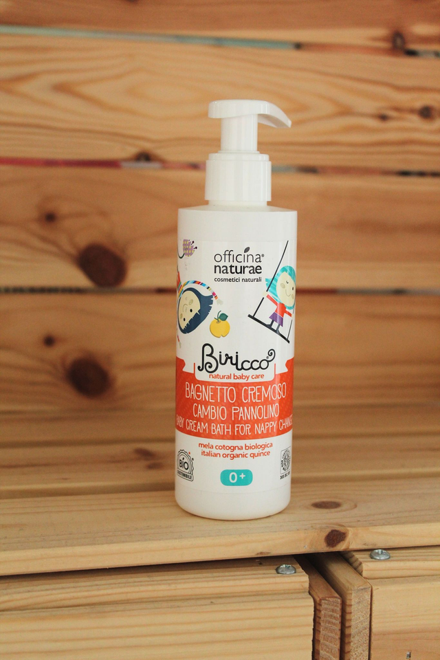 Bagnetto cremoso cambio pannolino di Officina Naturae (200 ml) - Bagnoschiuma