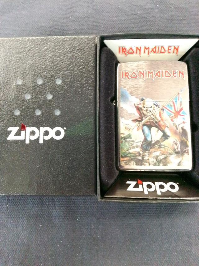 Iron Maiden The Trooper Genuine Zippo Lighter 