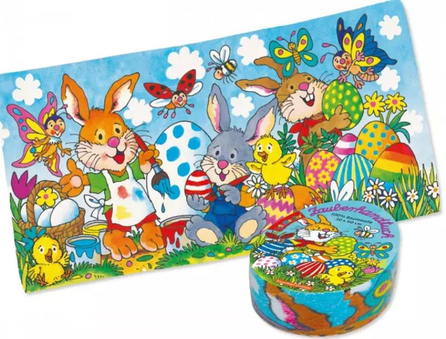 Lutz Mauder Zauberhandtuch Ostern