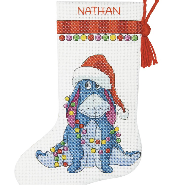 Counted Cross Stitch Kit: Stocking: Eyesore - Dimensions 