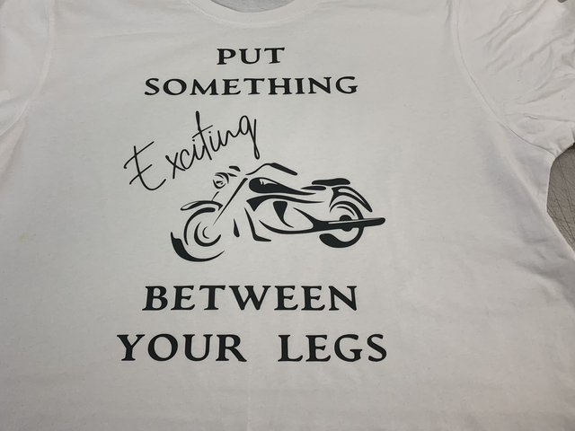 Put something exciting between your legs  T-Shirt 