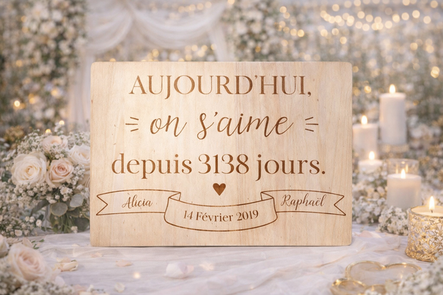 Panneau Mariage 